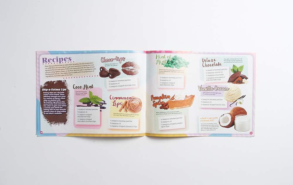 SmartLab Toys Go Natural Deluxe Lip Balm Lab with 20 Recipes, Tips and Techniques. STEM Science Lab