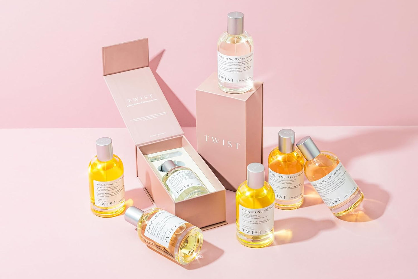 Twist Tempting No. 20 - Eau De Parfum Inspired by Cha. Allure Homme Sport, Long-Lasting Perfume For Men, Paraben Free, Vegan, Clean Ingredients, Fragrance - Spray 100 ml | 3.4 fl. oz.