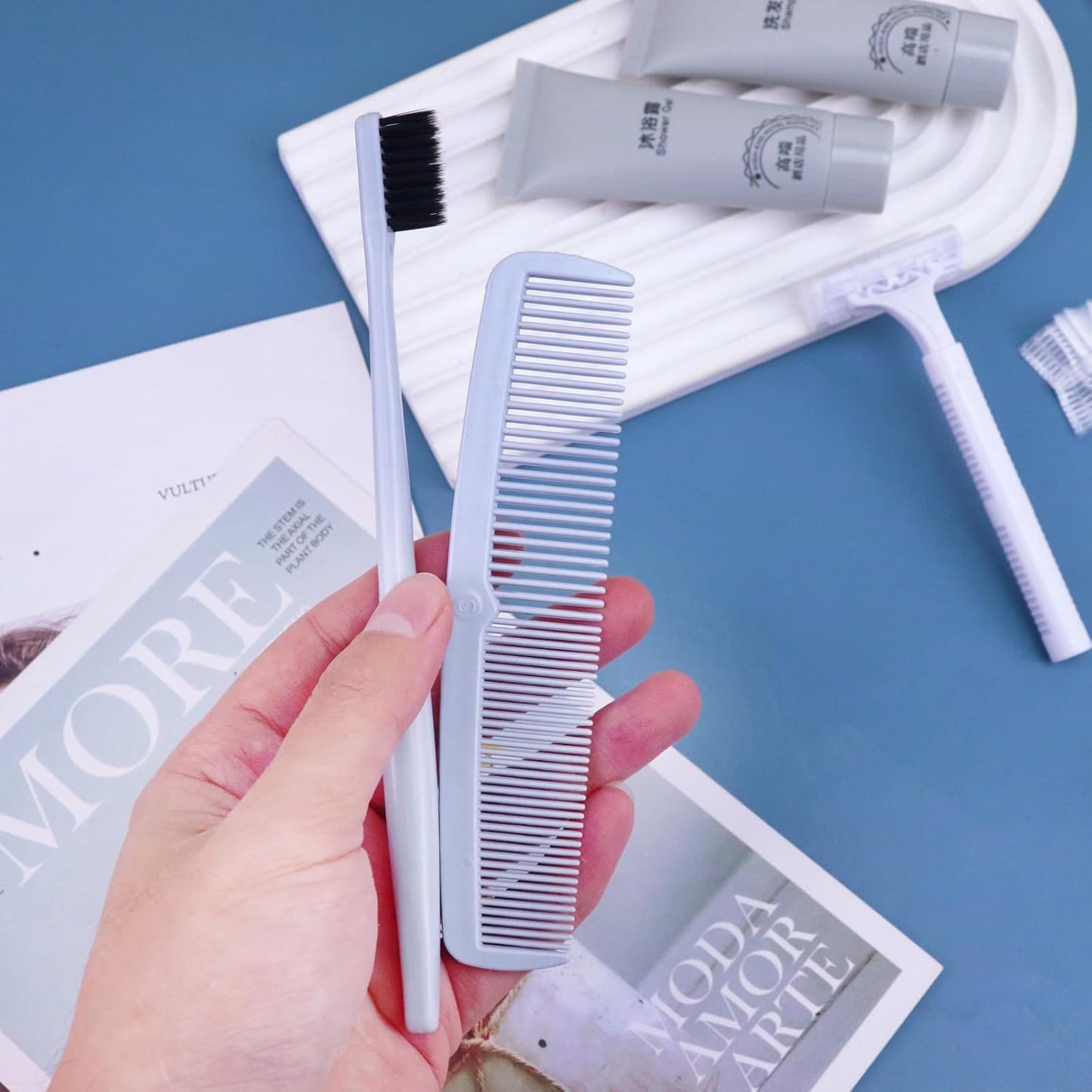 Hygiene Kit, Hygiene Kit Bulk, The Travel Hygiene Kit Is Fully Equipped, Individually Packed, Easy To Carry, Convenience Kits Suitable For Hotel, Home, Camping, Travel (PACK-12)