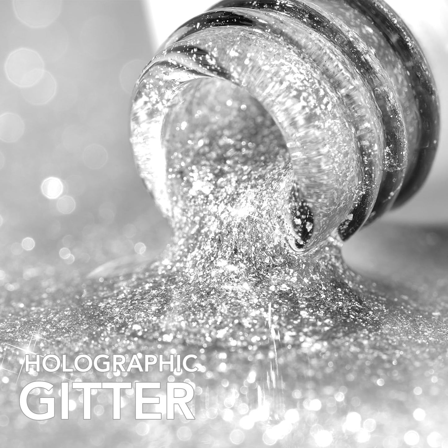 GAOY Chrome Glitter Cat Eye Gel Polish Set of 6 Colors with Free Magnet UV LED Soak Off Nail Polish Home DIY Manicure Nail Salon Varnish