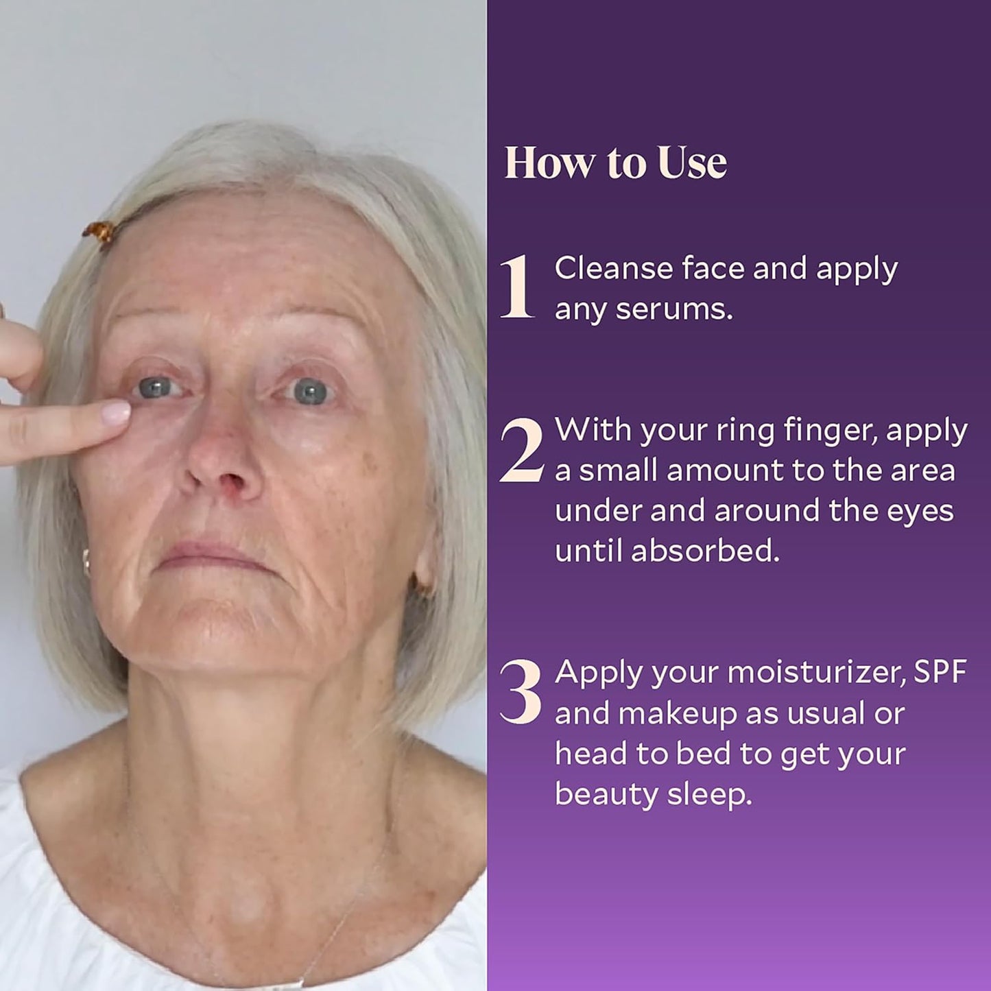 FIÈRA Bakuchiol Firming Eye Cream - Designed Specifically For Mature Skin - Targets Wrinkles, Anti-Aging, Dark Spots, and Fine Lines - Hydrating and Rejuvenating Formula - 15 ML / 0.5 FL. OZ.