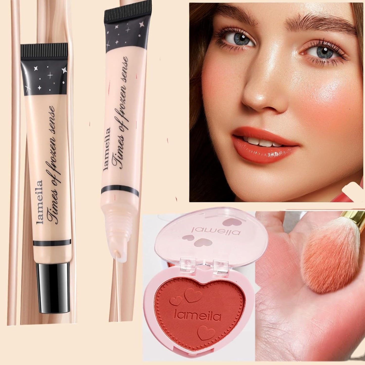 Makeup Kit for Girls,Makeup Gift Set for Girl,Girls Makeup Sets Ages 8-12,Teen Girls Beginner Makeup Kit Gifts,Suitable for Beginners, entry-level, and Teenagers.