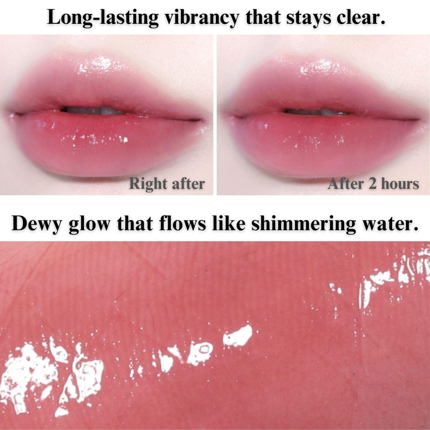 BBIA Glow Tint – Lip Plumping Volumizing Glossy & Glowy Lip Stain Naturally Moisturizing Comfortable Texture Lightweight Long-Lasting Vivid Color Non-Sticky Korean Makeup (20 PETAL, Pack of 1)