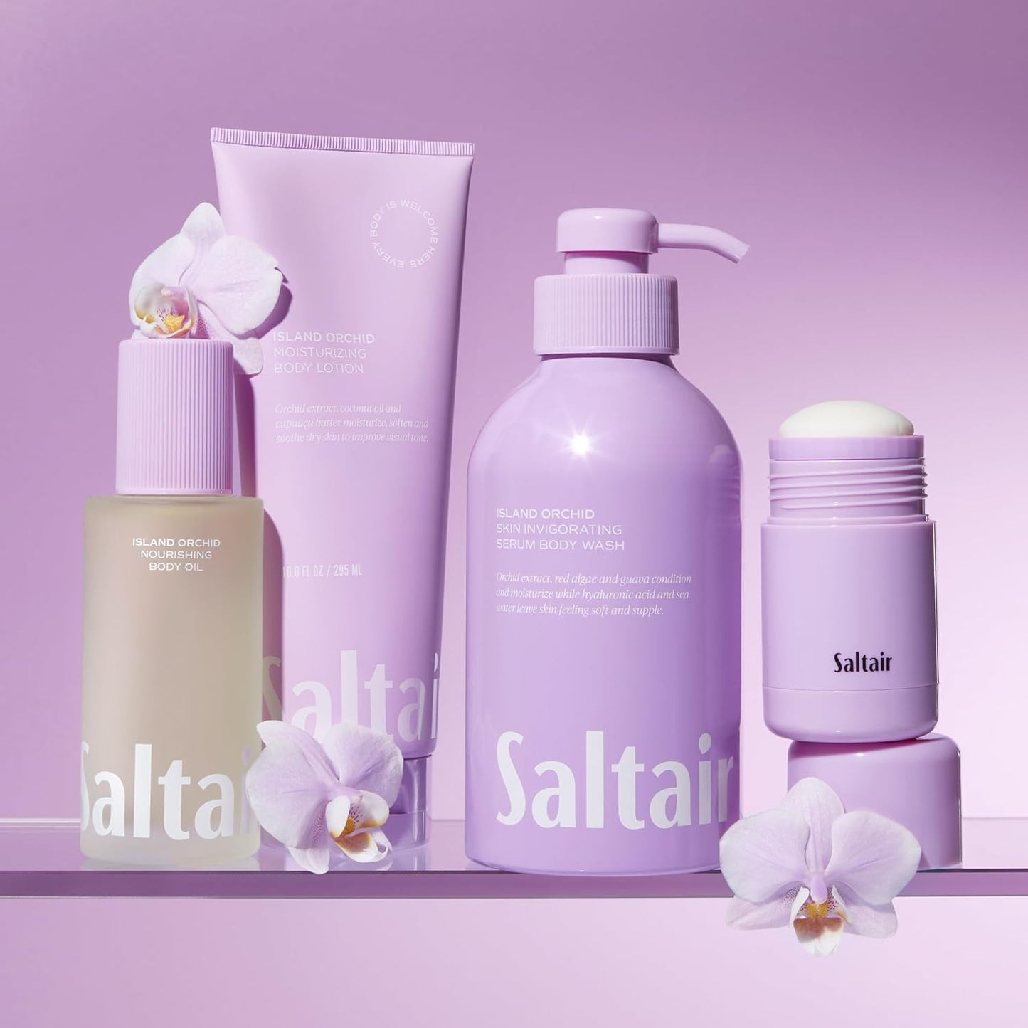 Saltair Body Lotion - 2 Pack Island Orchid