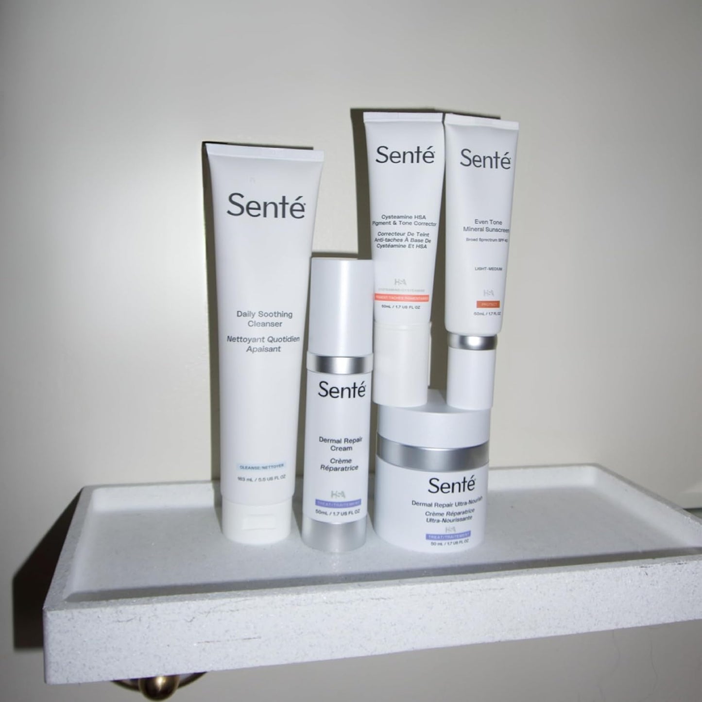 Senté Even Tone Mineral Sunscreen Tinted | SPF 36 Medium-Dark | Hydrating, Lightweight Sun Protection Treatment for Redness & Discoloration | UVA/UVB & Blue Light Defense | 1.7 oz