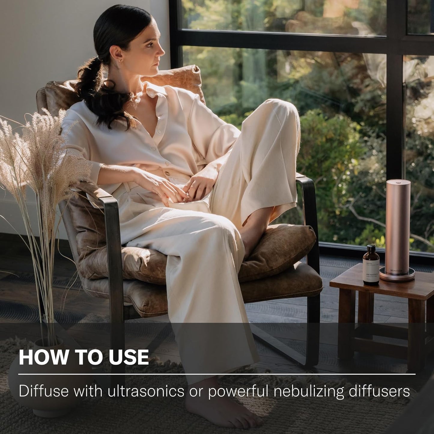 AromaTech The Hotel Aroma Essential Oil Blend: Luxury Hotel Inspired Aromatherapy with Lemon, Lavender, Peach & Pine for Ultrasonic Diffusers & Nebulizers - 0.3 fl oz, 10 mL