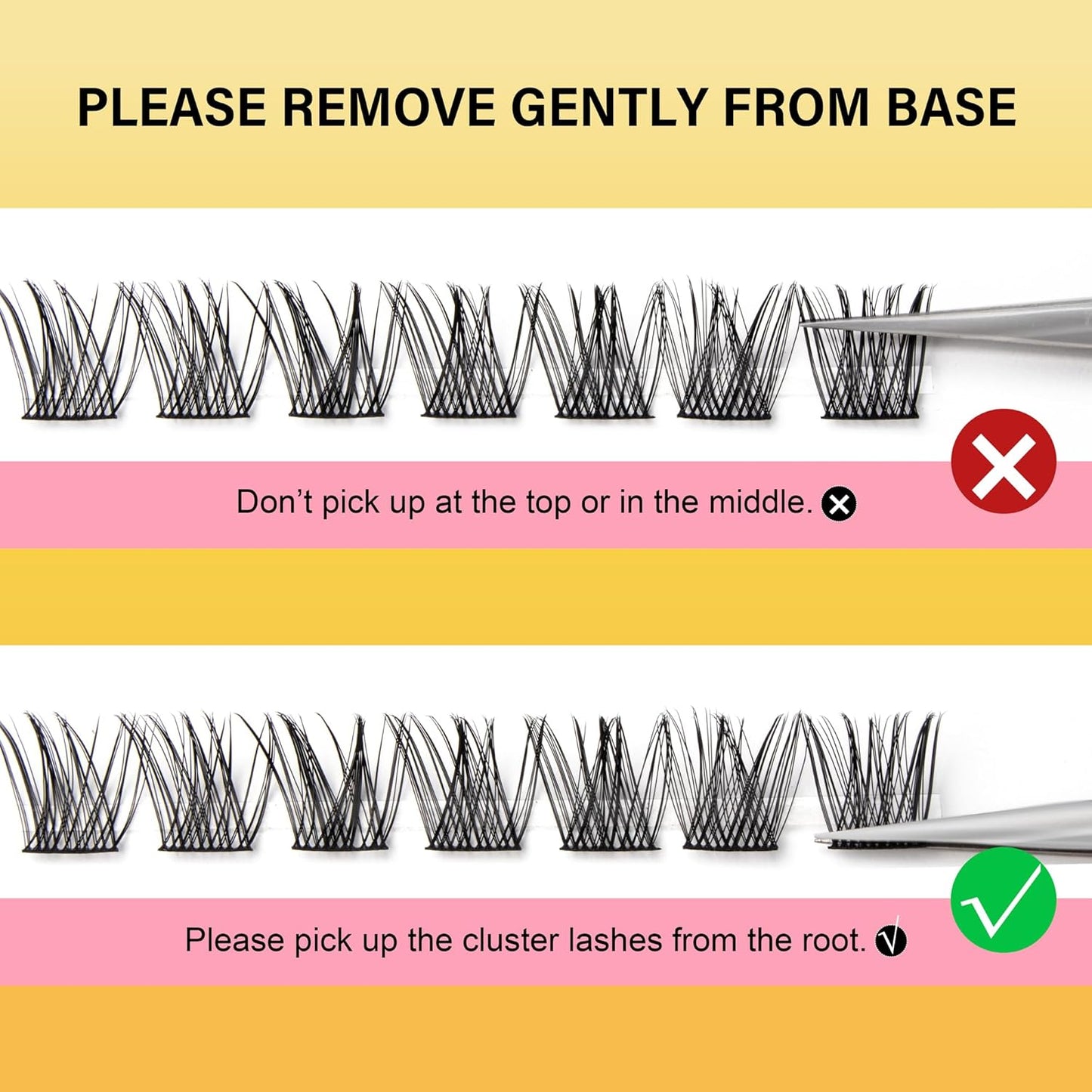 Lash Clusters 8-16mm, False Eyelashes 96pcs, Cluster Eyelash Extensions Matte Black Soft, Diy Lash Extensions D Curl Natural Lash Clusters Faux Mink Lashes Wispy(Tide,96pcs,0.07,D,8-16MIX)