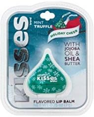 UPD 42YK059HBAZA Hershey's Kisses Flavored Holiday Lip Balm-Mint Truffle 0.28 oz / 8 g, Multi/Color