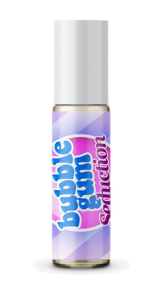 Quality Fragrance Oils' Bubble Gum Seduction for Women | Long-Lasting Perfume Oil, Alcohol-Free, Strong Scent, 10ml Roll-On | Affordable Alternative to Designer Fragrances