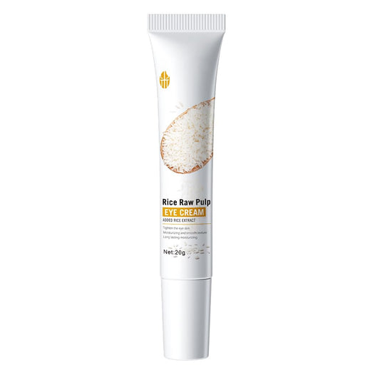 Rice Extract Eyes Cream Moisturizing And Smooth Texture Rice Raw Pulp Essence Around Eyes Care