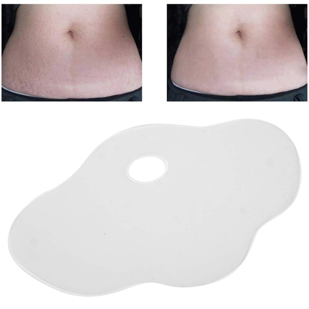 Beauty Stickers,Reusable Silicone AntiWrinkle Belly Stomach Pads Stickers Stretch Marks Removal For Skin Care