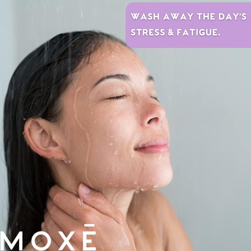 MOXE Shower Mist, Spa Steam Spray, Certified Natural Essential Oils, Aromatherapy, Tension Relief (Lavender, 4 Fl Oz (Pack of 1))…