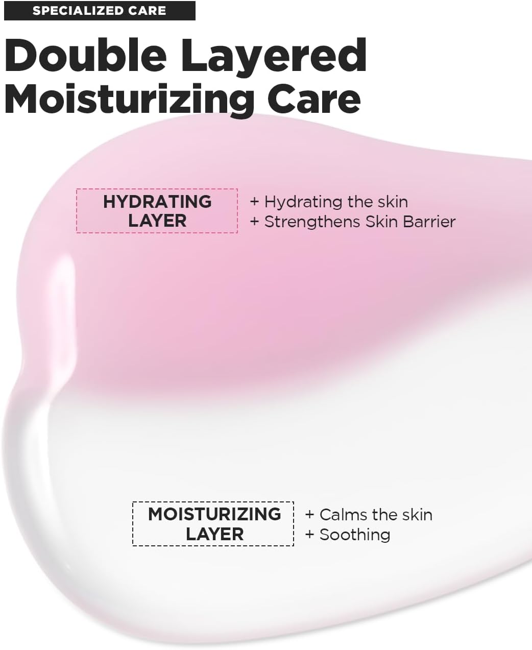 SKINRxLAB MadeCera Cream Double Essence Korean Toner 150ml (5.07fl.oz.) - Hydrating and Soothing with Milk Protein, Ceramide, Beta-Glucan - Moisturizing Strawberry Milky Toner for Irritated Skin