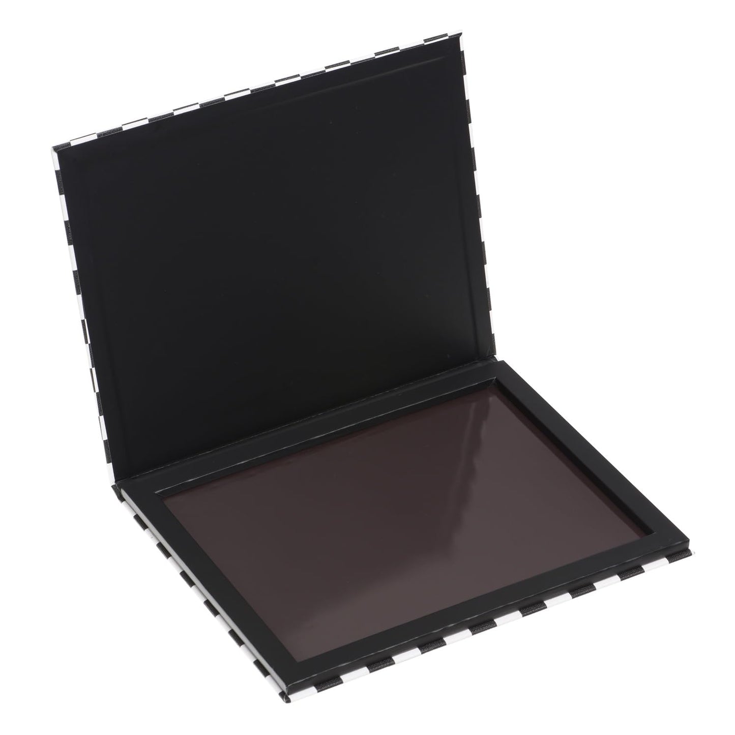 Extra Large Magnetic Palette Checkered Black Empty Makeup Palette for Eyeshadow Lipstick Blush Powder