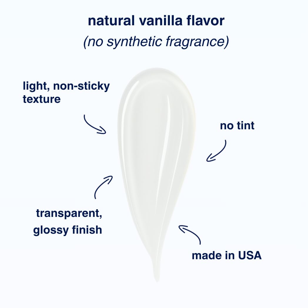 Endless Skin - Daydream - Natural Vanilla Flavor Lip Balm with Jojoba Oil, Hyaluronic Acid and Squalane - Ultra Glossy Finish that Nourishes and Hydrates Your Lips - Vegan and Paraben Free - 15ml