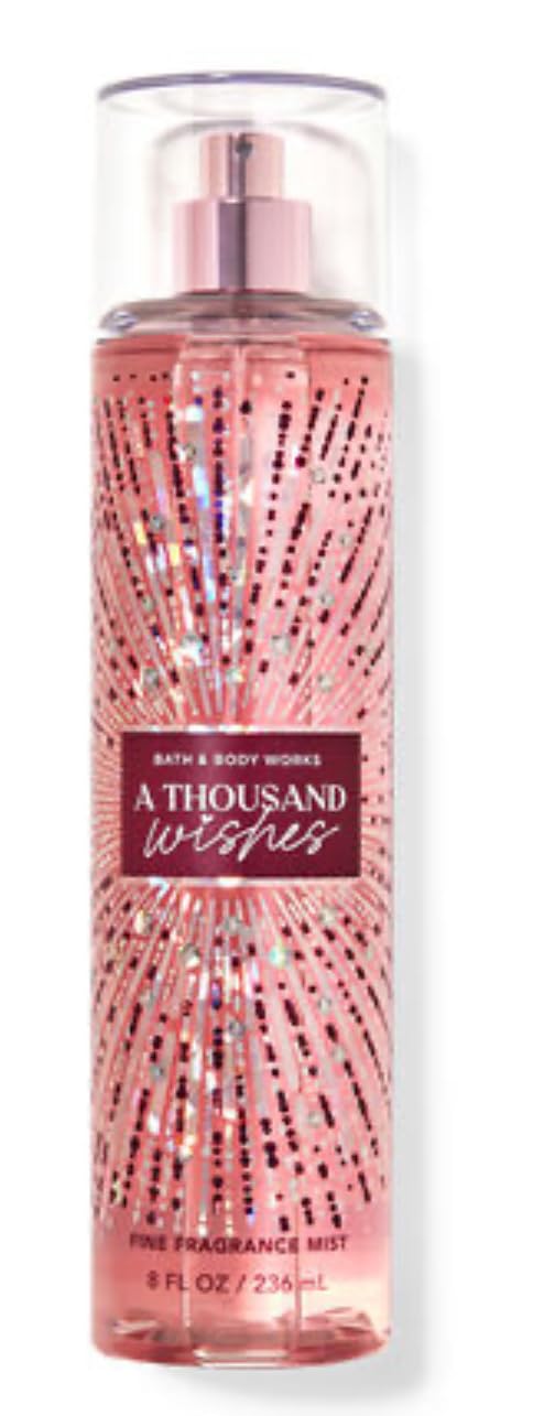 White Barn - Bath and Body Works - Gift Set 2 Piece Bundle - with Gift Bag HELLO GORGEOUS (A Thousand Wishes)