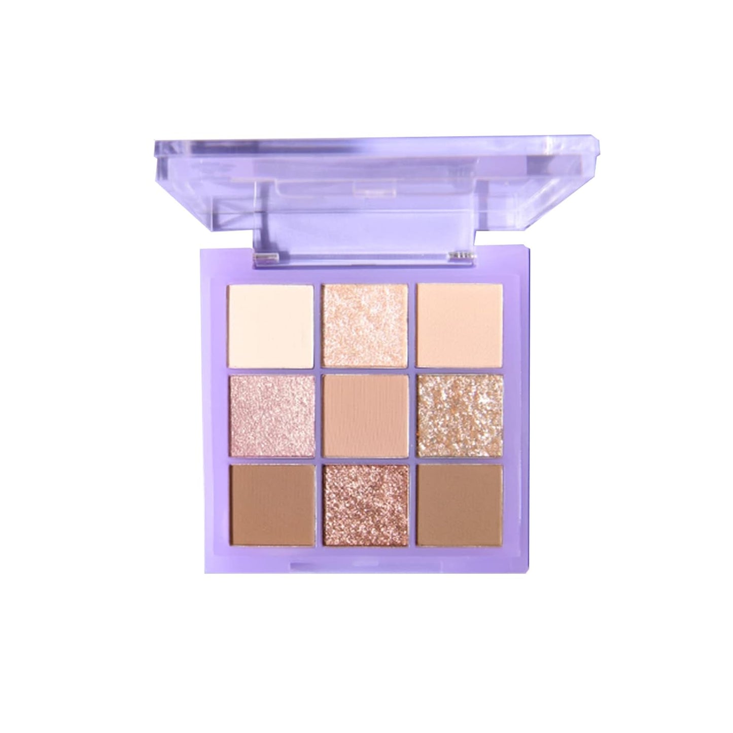 Violet Fairy 9 Color Eyeshadow Palette, Warm Neutrals (01)