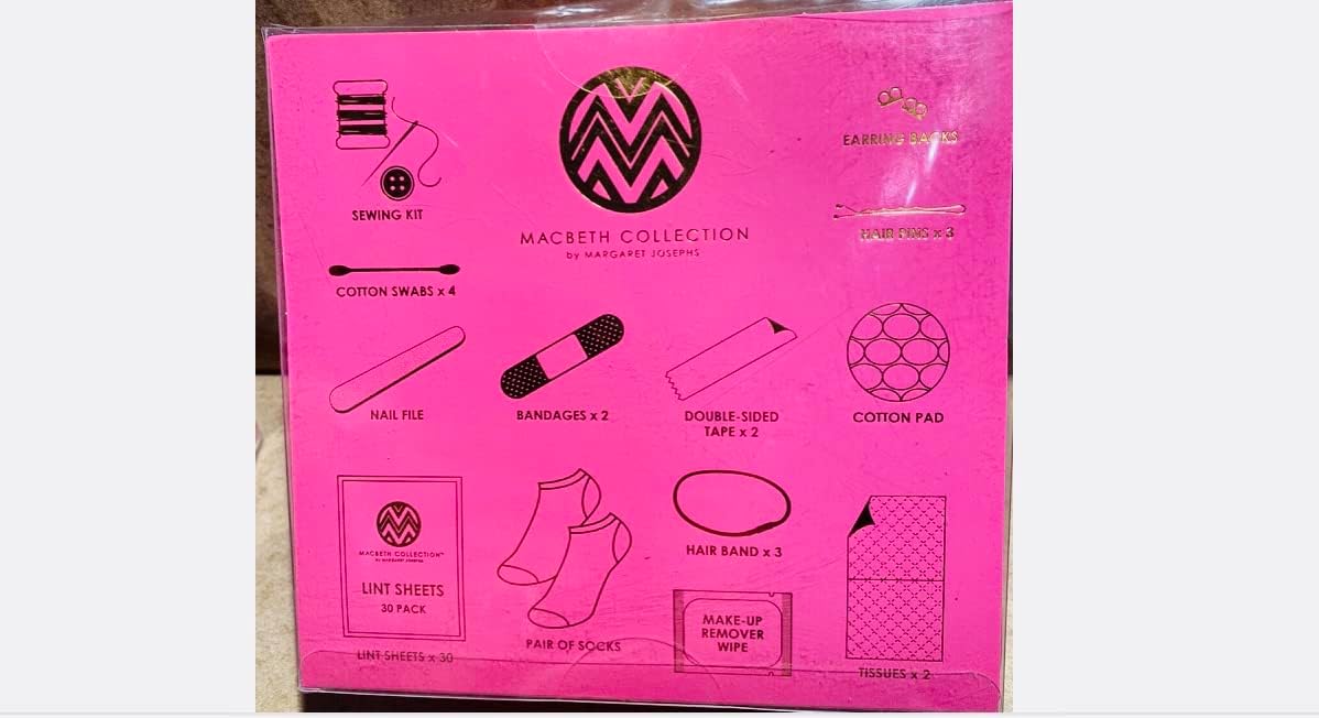 Glam Cosmetic Accessory Kit - 50 items (Don't Sweat)