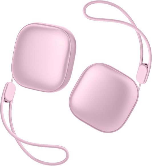 Pocket Size Hand Warmers Rechargeable 2 Pack, Heat for 10 Hours AI Smart Chips Ultrathin Electric Handwarmers with 4000mAh, Portable Electric Hand Warmer, Hunting Camping Hiking Men Womens Gifts