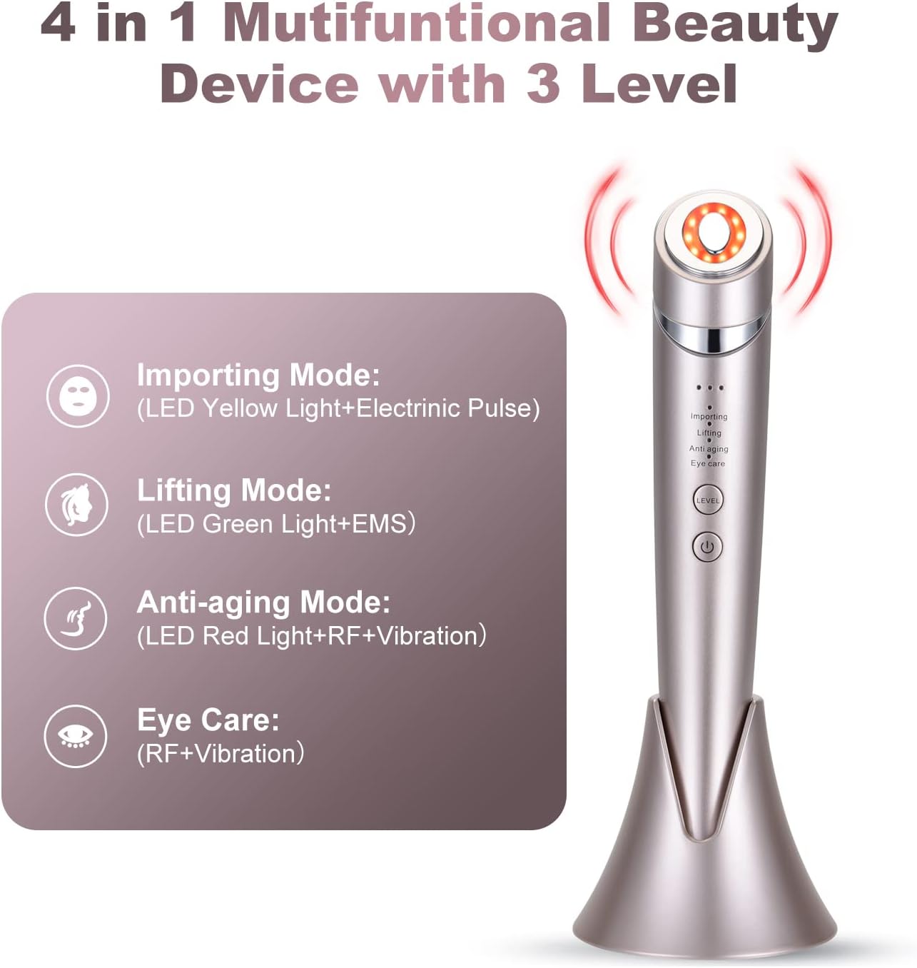 MiSMON Micro-Current Device Mutifunctional Facial Massager
