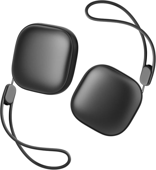 Pocket Size Hand Warmers Rechargeable 2 Pack, Heat for 10 Hours AI Smart Chips Ultrathin Electric Handwarmers with 4000mAh, Portable Electric Hand Warmer, Hunting Camping Hiking Men Womens Gifts