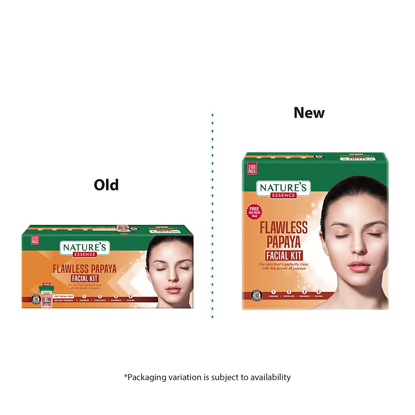 Nature's Essence Flawless Papaya Facial Kit