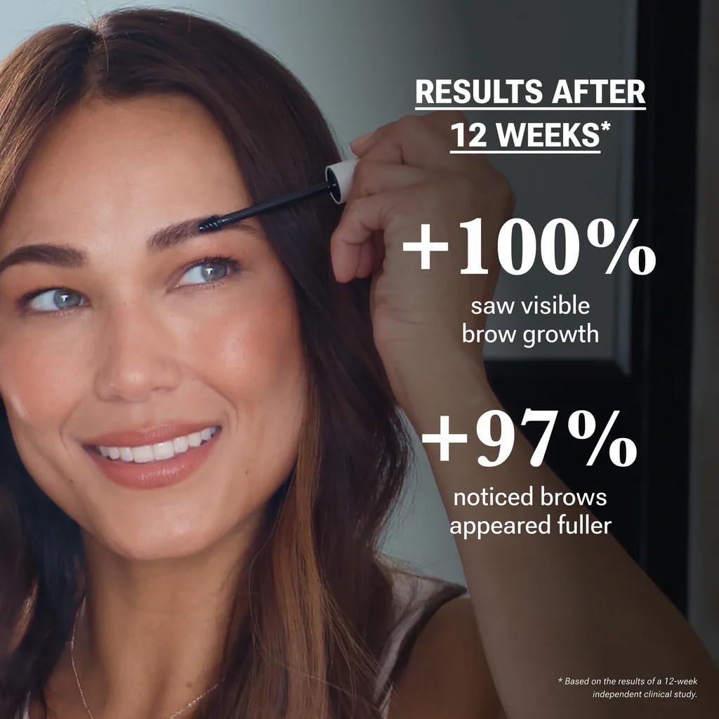 NULASTIN Shape Altering Eyebrow Serum - Brow Serum to Shape & Define - Improves the Appearance of Sparse Eyebrows for a Fuller Look - Enriched with Hair-Strengthening Ingredients (0.1 Fl Oz)