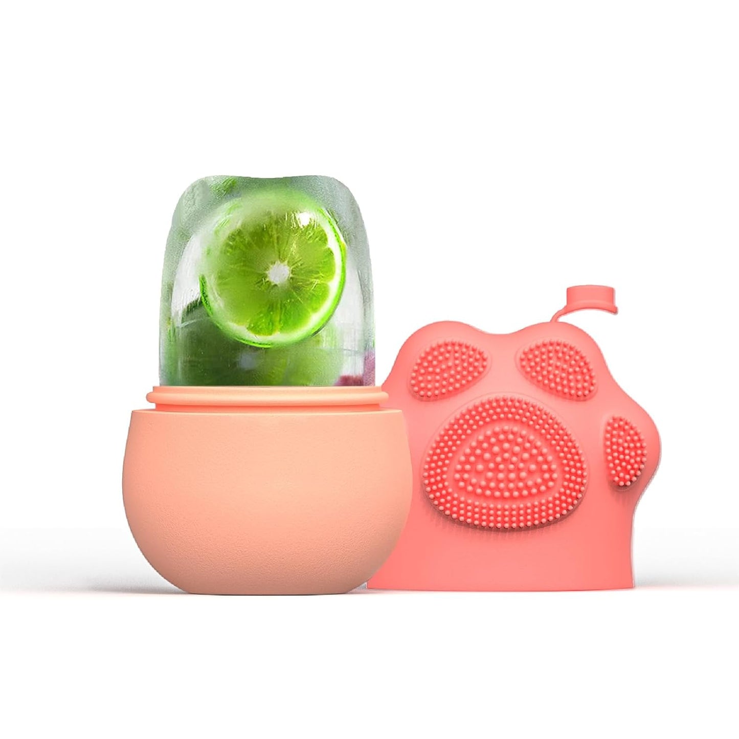 Ice Face Roller, Joyeee Silicone Ice Roller For Face and Eyes Puffiness Relief Reusable Face Ice Cubes Migraine Pain Relief Facial Ice Mold Skincare Tools Gifts for Women Beauty