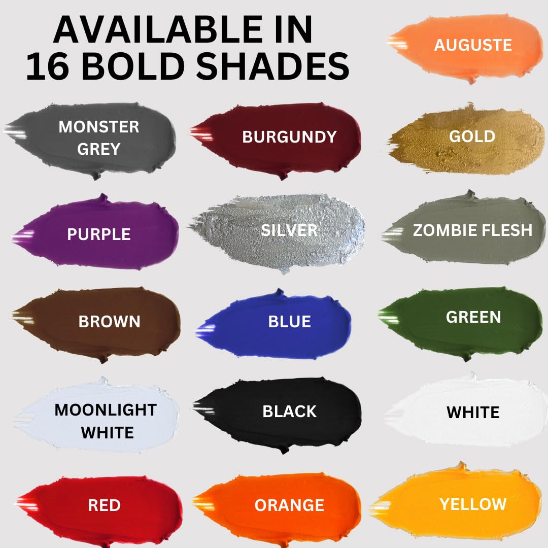 Mehron Makeup Color Cups | Stage, Foundation, Face Paint, Body Paint, Halloween | Face Paint Makeup | Greasepaint .5 oz (14 g) (Green)