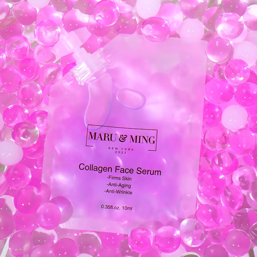 Tres Amigos Collection/Organic Hyaluronic Acid, Vitamin C, Collagen Korean Face Serums 1 oz. Total Weight