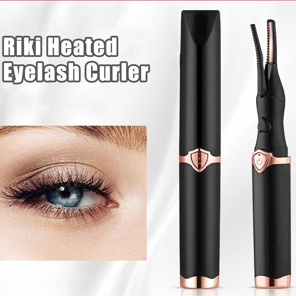 Peshoriadm Eyelash Curler, Electric Eyelash Curler Heated, 2025 New Heated Eyelash Curler with USB Charging, 3 Heat Modes and Smart Temperature Control, Natural Curling 24h Long-Lasting Curl (2Pcs-A)