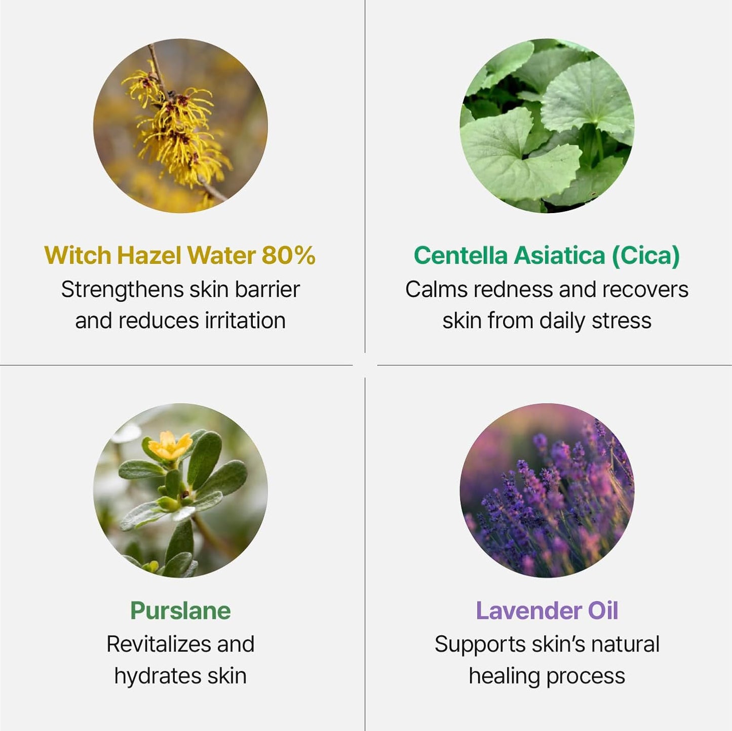 Silver Bottle, Refill - Facial Barrier Mist with 80% Witch Hazel Water, Cica for Skin Barrier Repair, Recovery Mist for Sensitive Skin, Dewy Hydration, Korean Skin Care (15.22 fl oz)