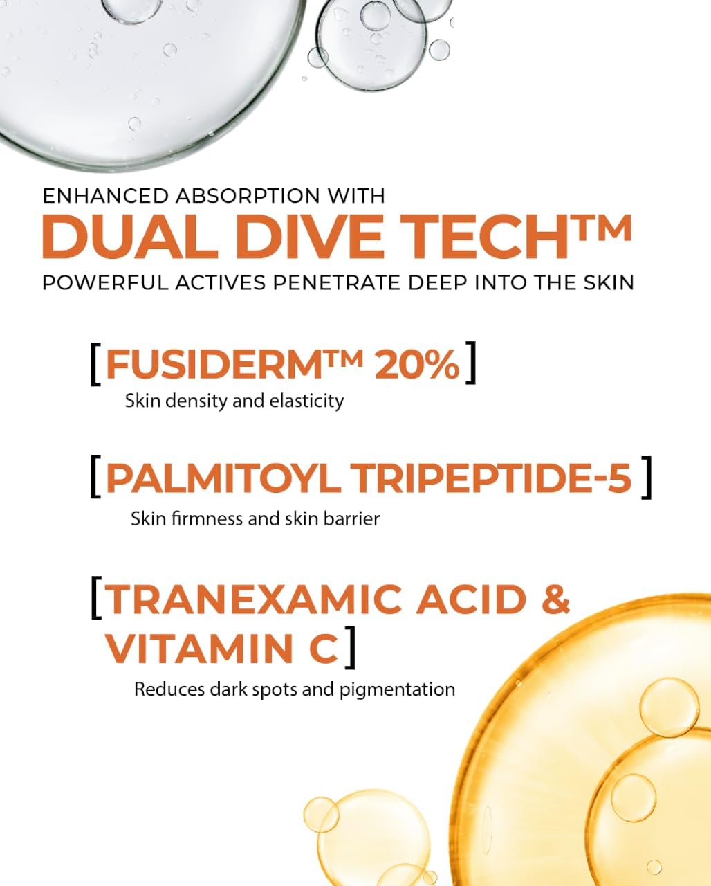 Fusid Serum (1.4fl oz) Serum for Face for Radiance. Dry & Sensitive Skin. Korean Skin Care with Fusiderm, Peptides, Vitamin C.