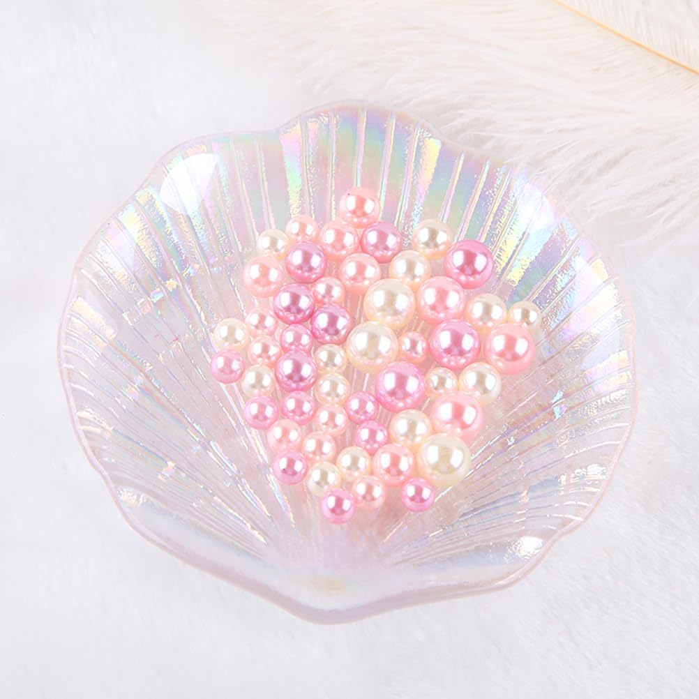 NOLITOY Colorful Nail Art Palette,Shell Nail Art Display Stand for Nail Displays,Nail Art Painting Palette Nail Gel Color Makeup Display Board