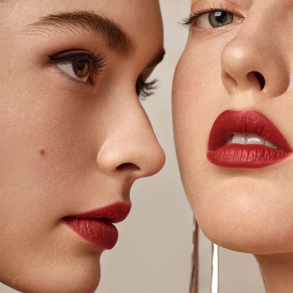 Lip Stain, Waterproof lip tint, Matte Color Look, Longlasting All Day Wear Lip Color, Smudge Proof Natural Finish, Precise Chisel Tip Marker,non sticky lip gloss,kiss proof lip color 03#