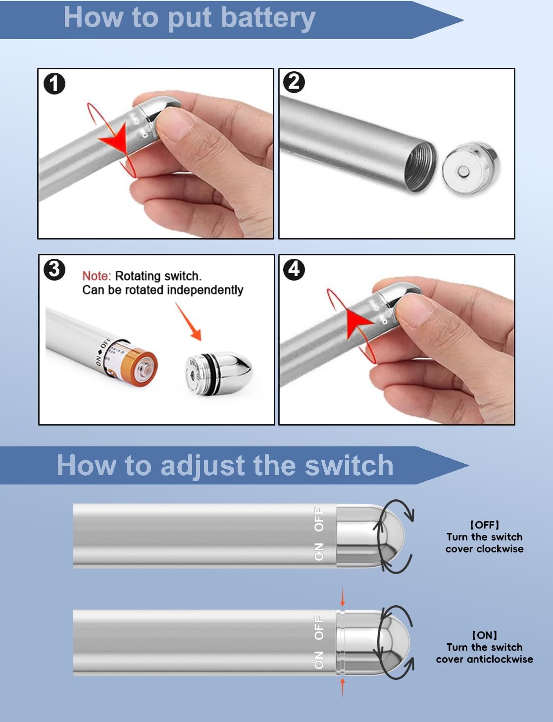 Head Massager Scalp, Electric Scalp Massager with 20 Metal Fingers – Head Scratcher & Hair Massage Tool, Waterproof Relaxation Device for Men and Women