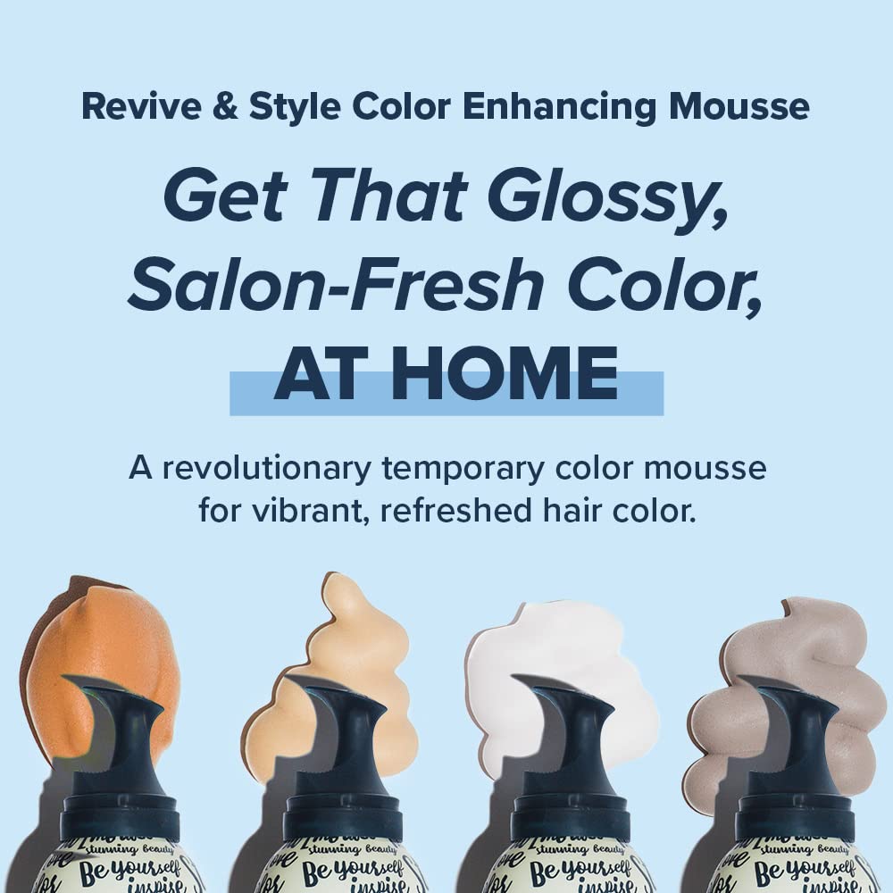 Truhair Revive and Style Color Mousse (Dark Brown)