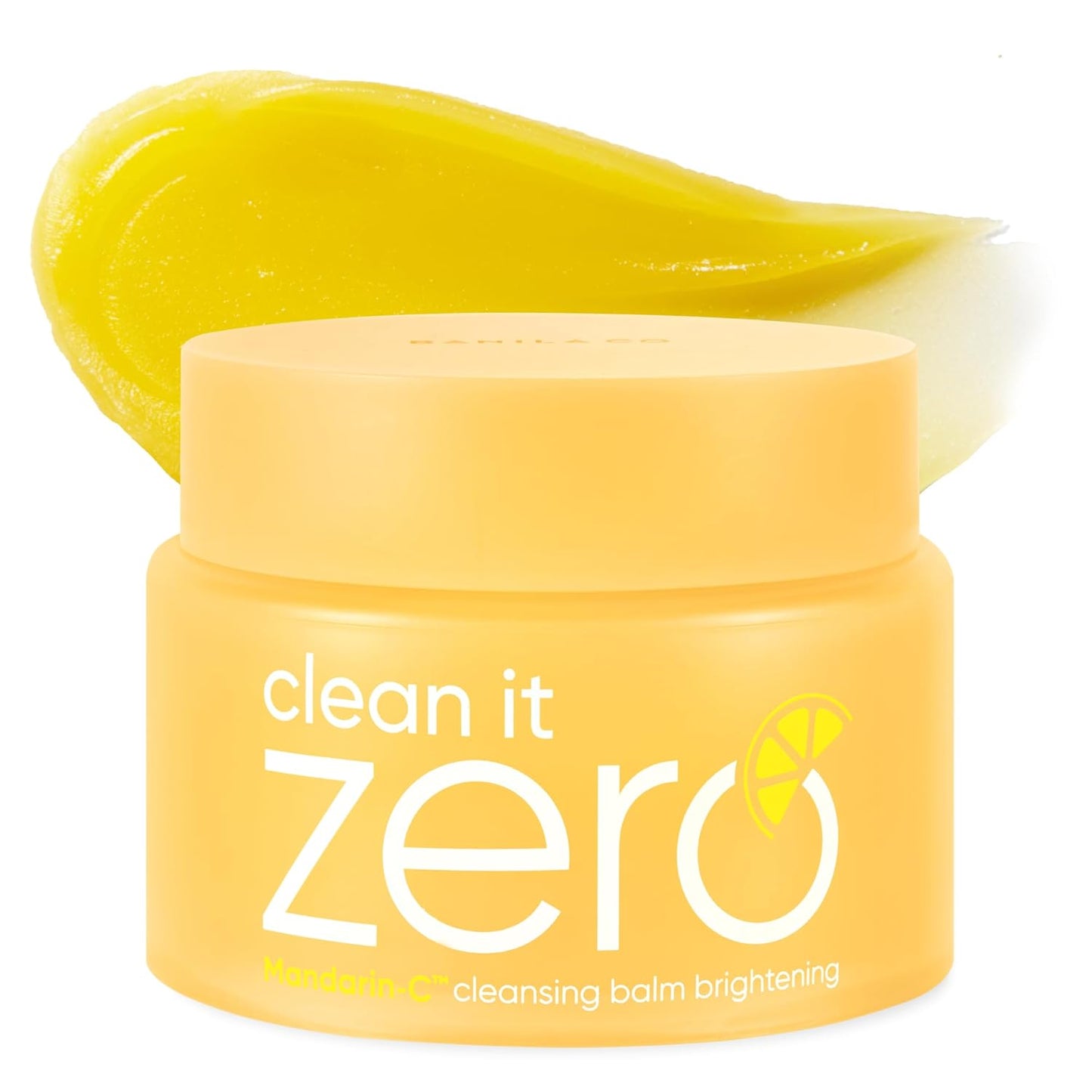 BANILA CO Clean it Zero Brightening Cleansing Balm | Korean Makeup Remover for Radiant Complexion | Vegan | Cleansing Oil, Facial Cleanser Made with Vitamin C & Citrus Extract (100ml / 3.38 fl.oz)