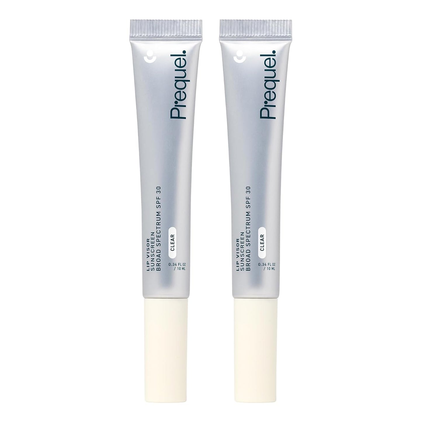 Skin Lip Visor, Clear Lip Balm with SPF 30 PA+++. Mint Flavored with Non-Sticky Finish – Moisturizing Semi Gloss Balm Sunscreen for Daily Use - 2 Pack