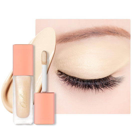 Oulac Matte Eyeshadow Nude Liquid Eyeshadow Eye Shadow Base| Long-Lasting, Full Coverage, Blendable & Smudge-Proof Formula| Vegan & Cruelty-Free Eye Makeup for Natural & Everyday Looks SA02