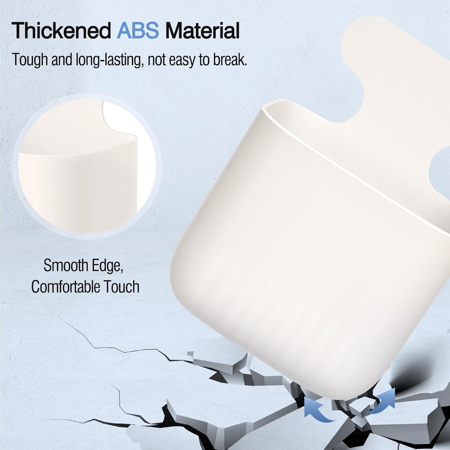 MoKo Magnetic Dry Erase Marker Holder 2Pack, Magnetic Marker Holder for Whiteboard, Pen Case Pencil Storage Organizer for Office, Locker, Refrigerator, White