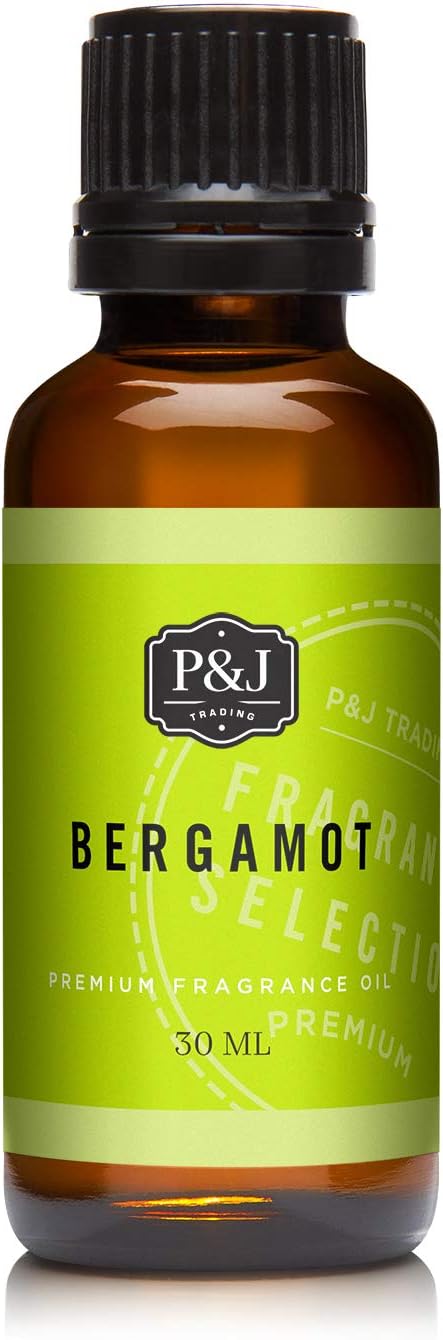 P&J Trading Fragrance | Bergamot Oil 30ml - Candle Scents for Candle Making, Freshie Scent, Soap Making Supplies, Diffuser Oil Scents