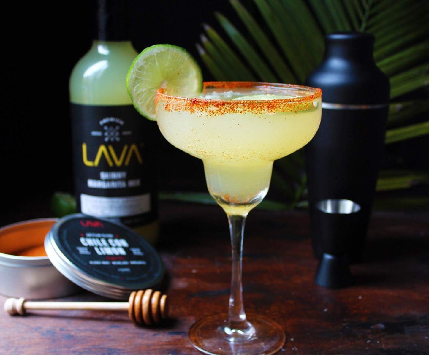 LAVA Premium Skinny Margarita Mix by LAVA Craft Cocktail Co., Low Calorie Margarita Mix Made with Key Lime Juice, Agave, No Artificial Sweeteners, Lots of Flavor and Ready to Use, 1-Liter (33.8oz)