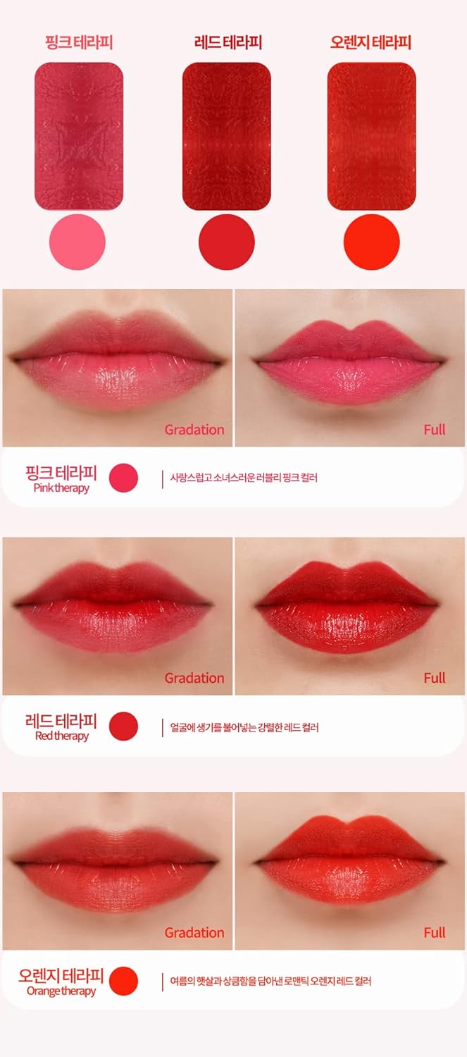 Color Lip Balm Blair BalmVE Stick (Option 6color) (Orange Therapy)