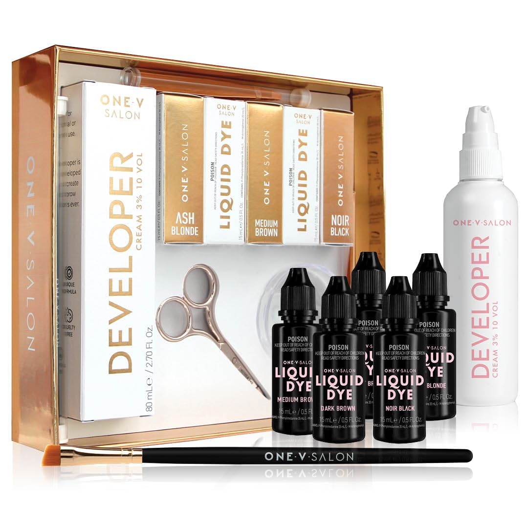 Hybrid Liquid for Professional Eyebrow Kit-150 Applications (Multicolor)