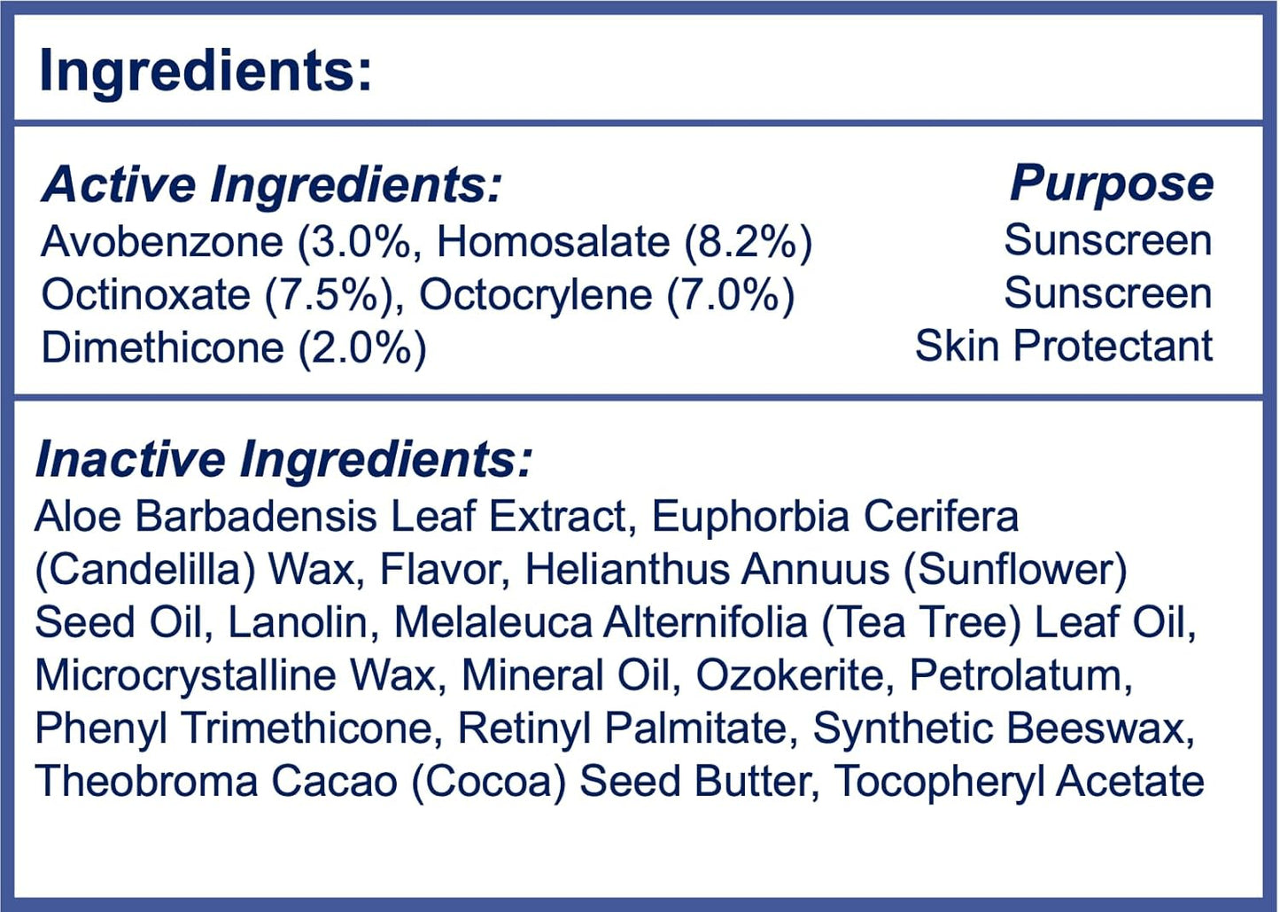 Dermatone Coconut Lip Balm | Moisturizing & Medicated, Aloe & Vitamin E | Chapped and Cracked Lips | SPF 30 | Coconut, 3-Pack 0.15oz sticks