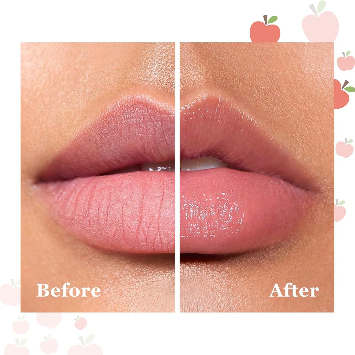 Boobeen Fruit Lip Balm Stick, Lip Repair Stick for Dry Cracked Lips, Moisturizing Lip Care Reduce Fine Lines, Hydrating Lip Balm for Men & Women