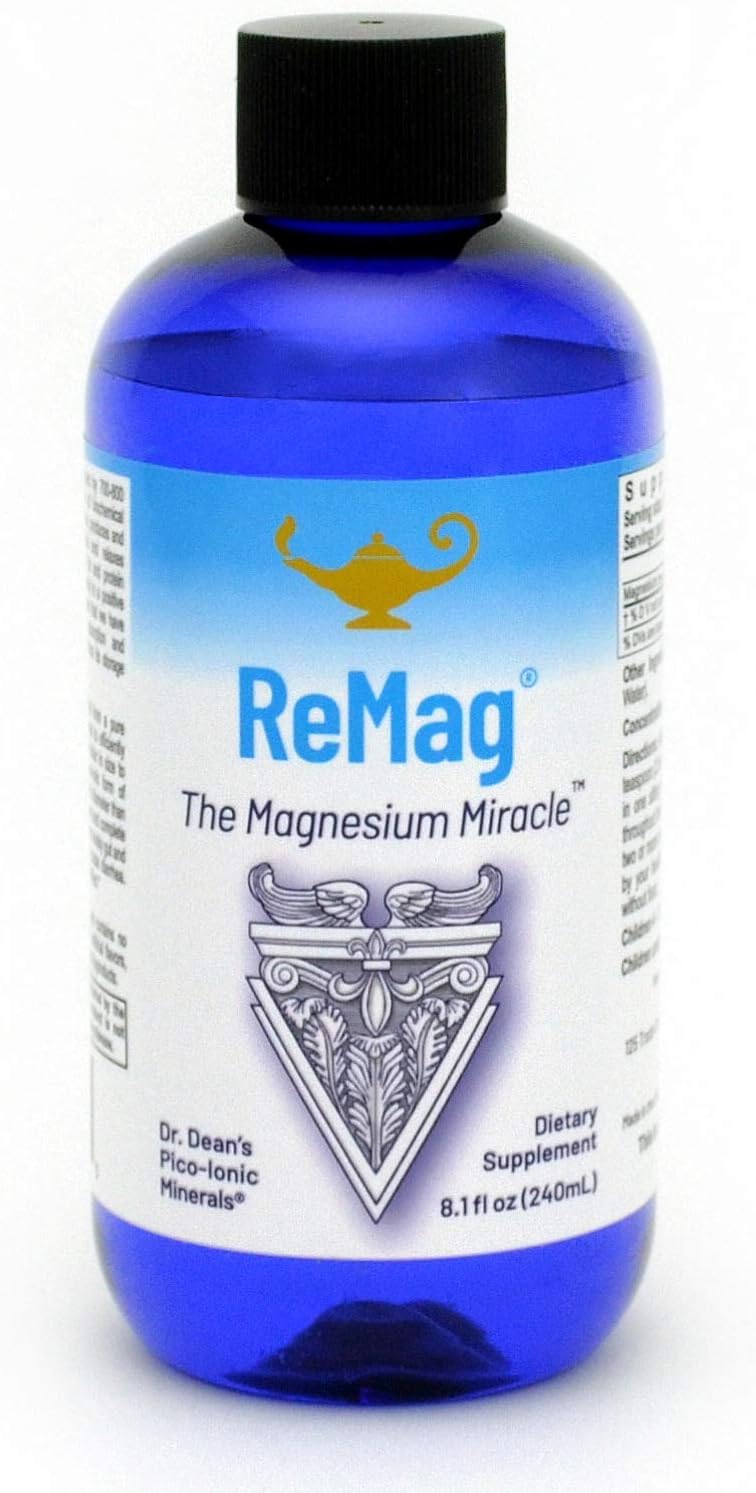 RnA ReSet ReMag Liquid – High Absorption Magnesium Chloride, 8.1 Fl Oz (1-Pack)