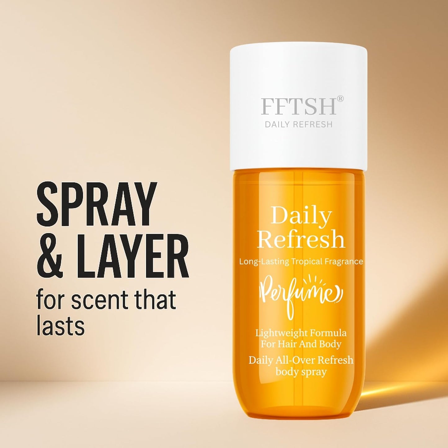 Body & Hair Mist 240ml｜Brazil Nut, Pistachio, Salted Caramel Notes｜Long-Lasting Fragrance, Sweet & Warm 62
