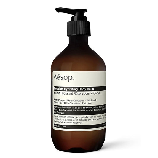 Aesop Resolute Hydrating Body Balm | Supple, Smooth Skin | Emollient Rich With Shea Butter, Wheat Germ Oil and Sweet Almond Oil | 16.9 oz / 500mL